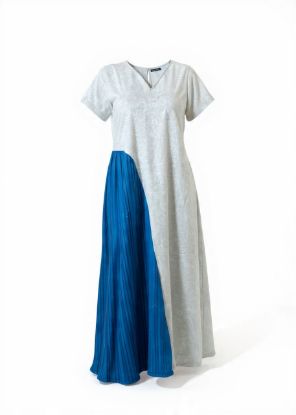 Picture of grey flow dress