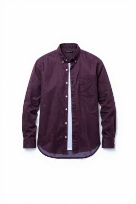 Picture of burgundy shirt