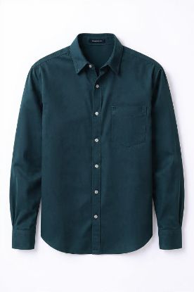 Picture of dark olive shirt