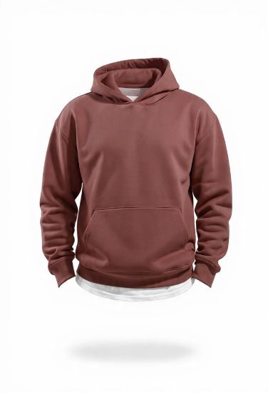 Picture of burgundy hoodie