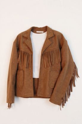 Picture of suede cowboy jacket