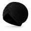 Picture of black classic drape turban