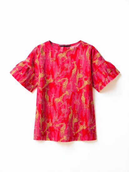 Picture of ruffles giraffe top