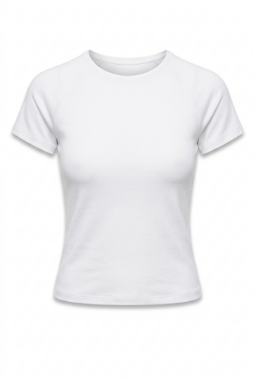 Picture of Round neck basic top (white color)