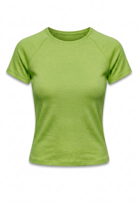 Picture of Round neck basic top (kiwi color)