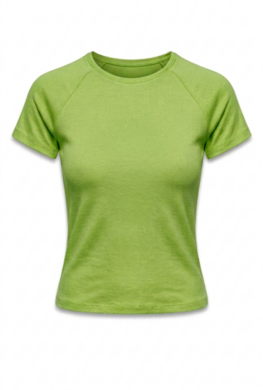 Picture of Round neck basic top (kiwi color)