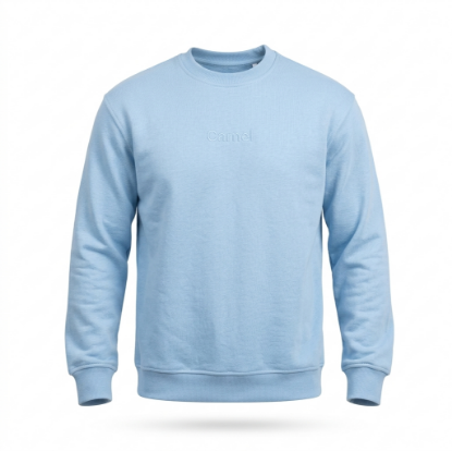 Picture of carnel azure artistry crewneck