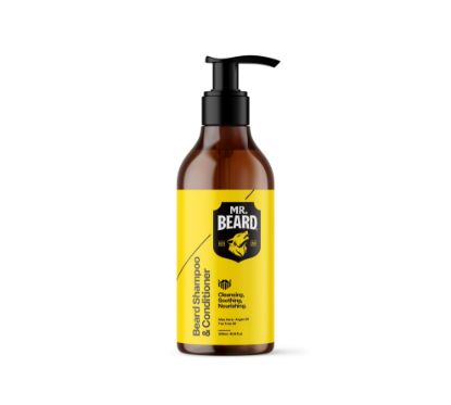 Picture of beard shampoo & conditioner
