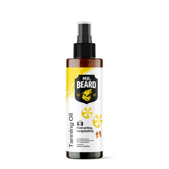 Picture of natural tanning oil