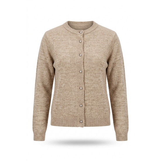 Picture of Camel Knitted Cardigan