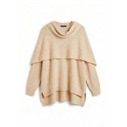 Picture of Camel Knitted Shawl