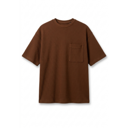 Picture of T-shirt oversized loose fit - Brown