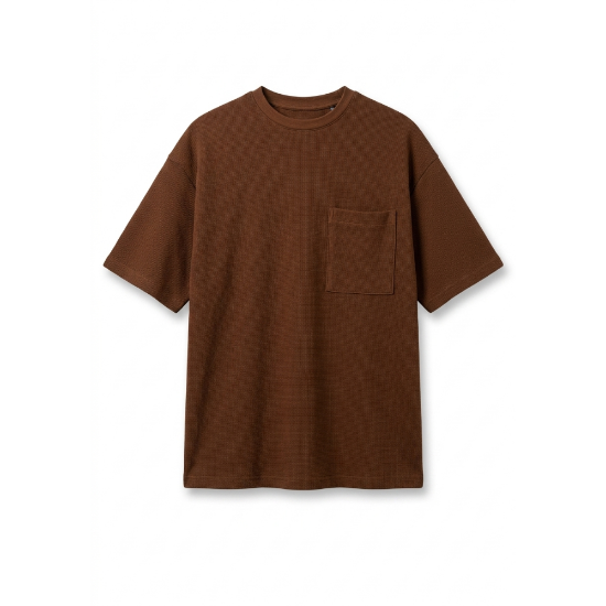 Picture of T-shirt oversized loose fit - Brown