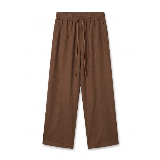 Picture of Pants Linen Brown