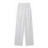 Picture of cream thin stripped wear pants