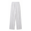 Picture of cream thin stripped wear pants