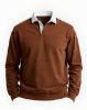 Picture of brown polo sweater