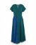 Picture of dark green flow dress