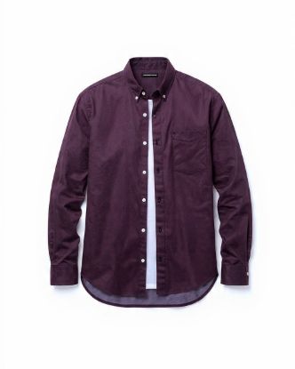 Picture of burgundy shirt