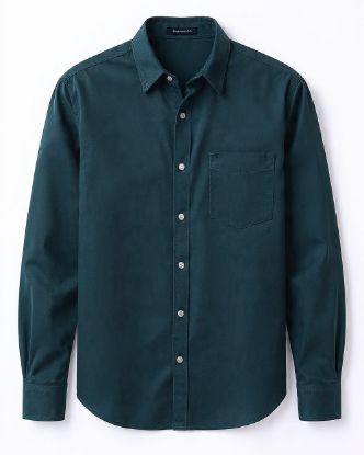 Picture of dark olive shirt