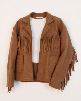 Picture of suede cowboy jacket