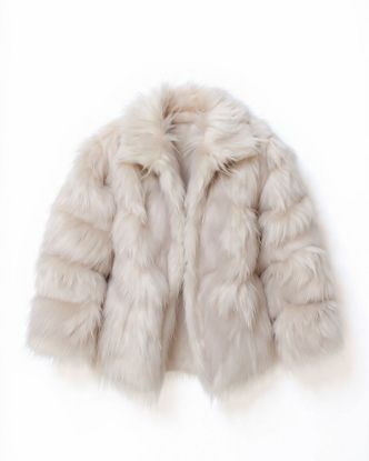 Picture of marquise grey fur jacket