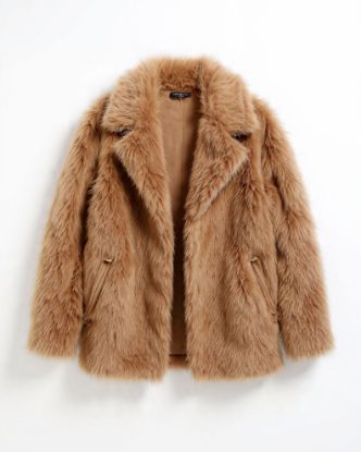 Picture of marquise taupe fur jacket