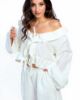 Picture of white raffled top