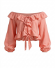 Picture of baby pink ruffled top