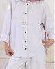 Picture of cream thin stripped wear shirt