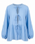 Picture of sky blue ribbons blouse