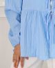 Picture of sky blue ribbons blouse