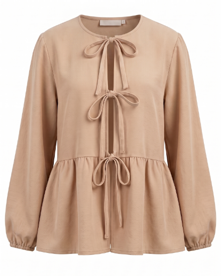 Picture of cafe ribbons blouse