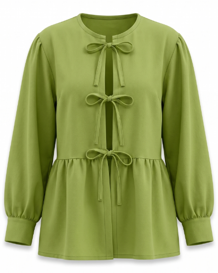 Picture of kiwi ribbons blouse