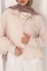 Picture of cafe cropped crinkled shirt