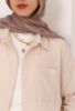 Picture of cafe cropped crinkled shirt