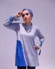 Picture of daylong grey top