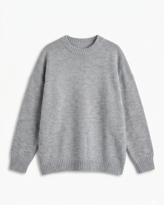 Picture of Grey Oversized Pullover