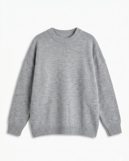 Picture of Grey Oversized Pullover