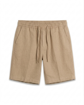 Picture of Short Linen Beige