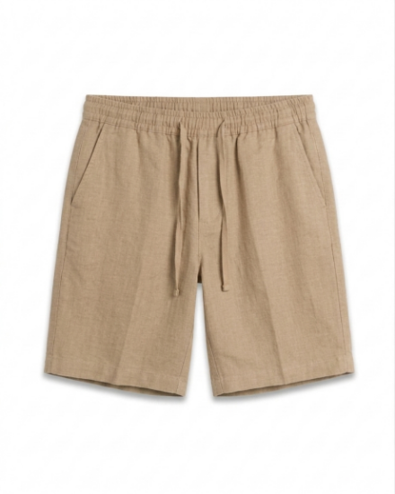 Picture of Short Linen Beige
