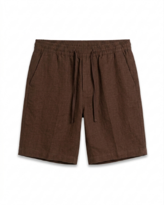 Picture of Short Linen Brown