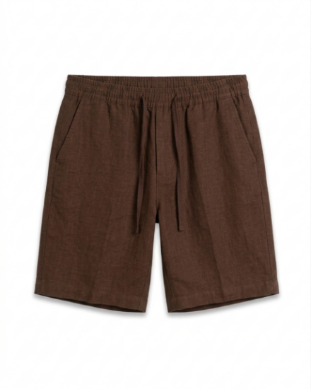 Picture of Short Linen Brown