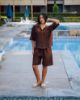 Picture of Short Linen Brown
