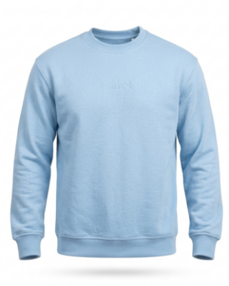 Picture of carnel azure artistry crewneck