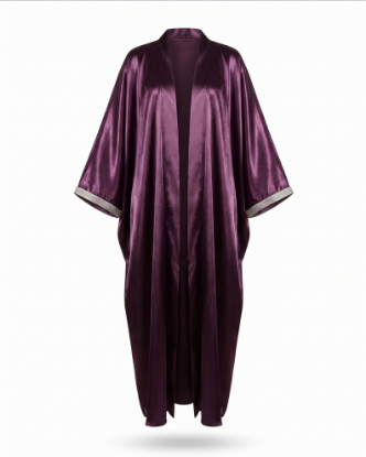 Picture of Purple Satin Kaftan