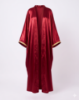 Picture of Burgundy Satin Kaftan