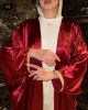Picture of Burgundy Satin Kaftan