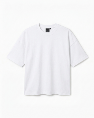 Picture of Basic Boxy Fit T-shirt (White)