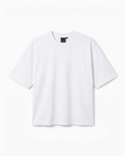 Picture of Basic Boxy Fit T-shirt (White)